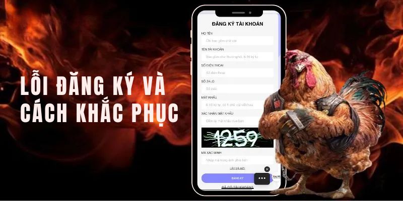 Khắc phục lỗi đăng ký App Đá Gà Trực Tiếp Thomo đơn giản